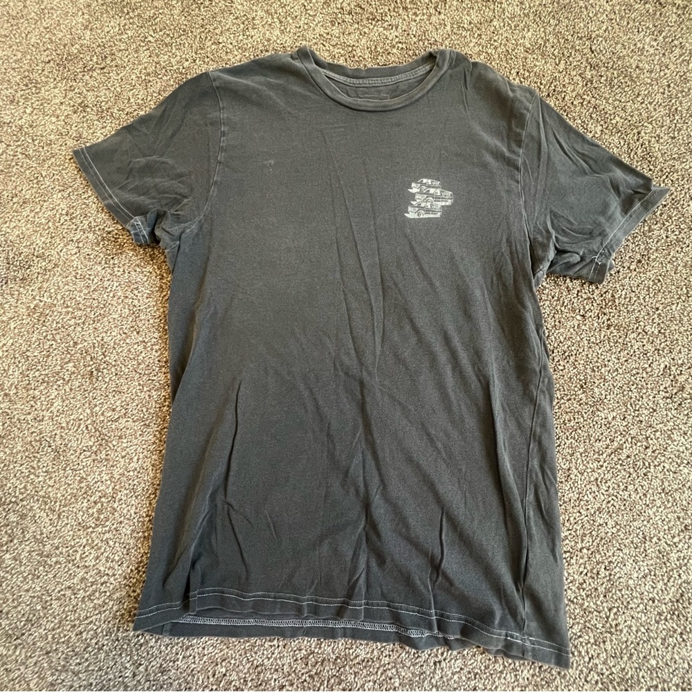 Men's Black Graphic T-Shirt